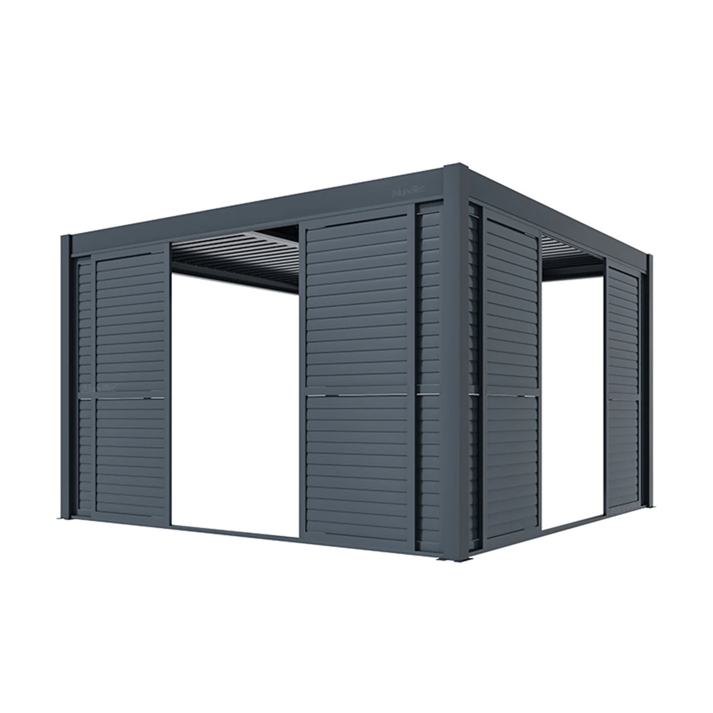 pergola shutter grey